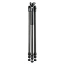 Vanguard Endeavor L 263CPR Carbon Shooting Tripod, 65mm Half-Bowl, Arca & Pic Rail Mount, 12kg Load