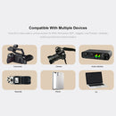 CKMOVA UHF 2-Ch Wireless Mic System 1 Tx with recorder, 1 Rx - VOCAL-MV1