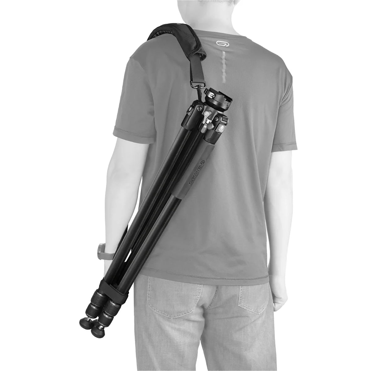 Vanguard Endeavor L 263CPR Carbon Shooting Tripod, 65mm Half-Bowl, Arca & Pic Rail Mount, 12kg Load