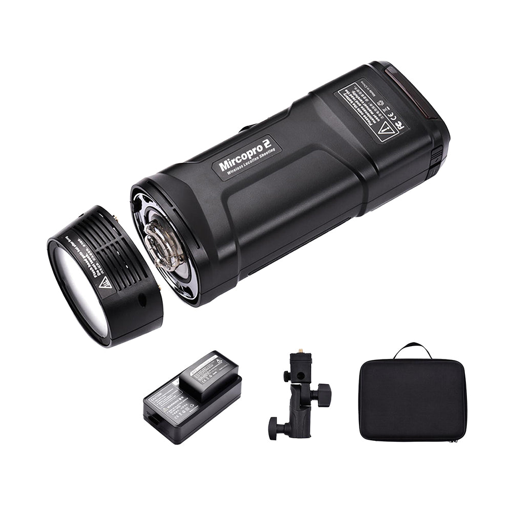 VISICO2II PRO 200W Pocket Flash for Sony Including VC-818TXS Trigger for Sony
