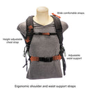 Jenova Niagra Series Professional Back-Pack - Medium - Black - 81248