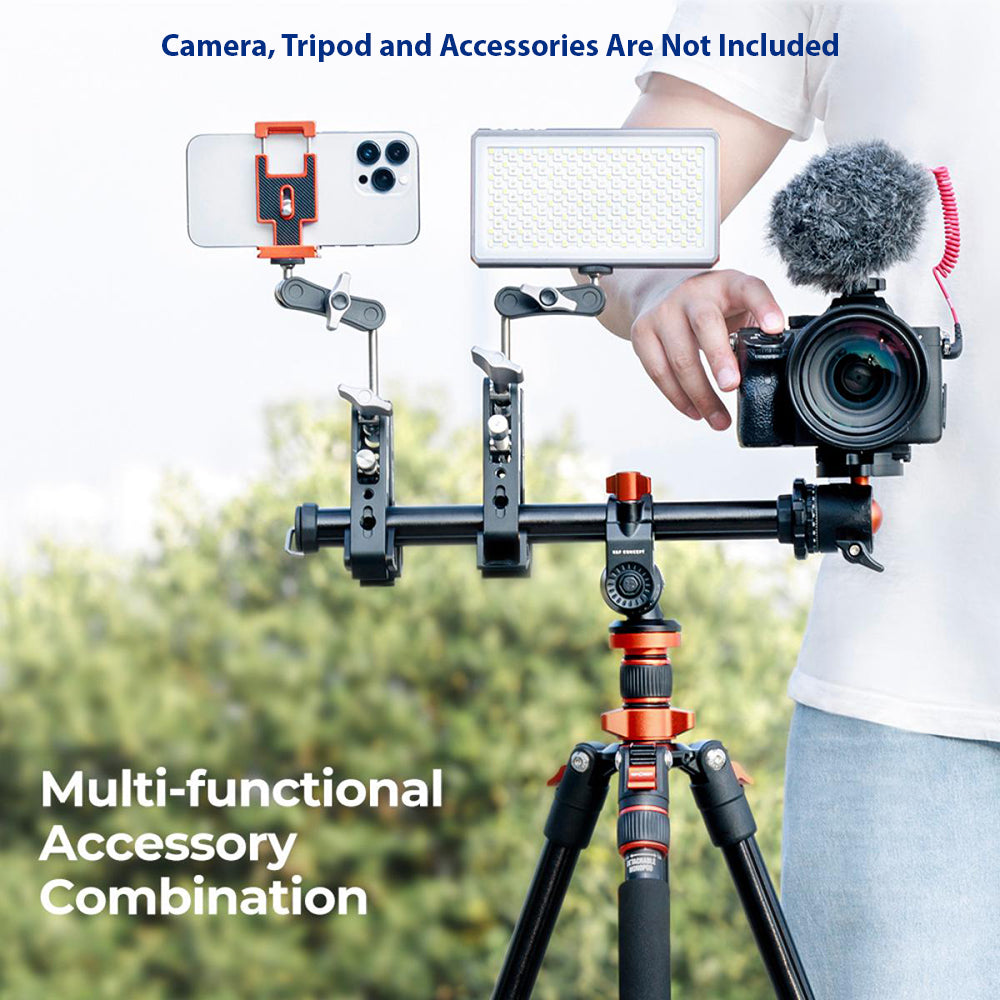 K&F Rotatable Multi-Angle Magnesium Alloy Tripod Column with Locking System