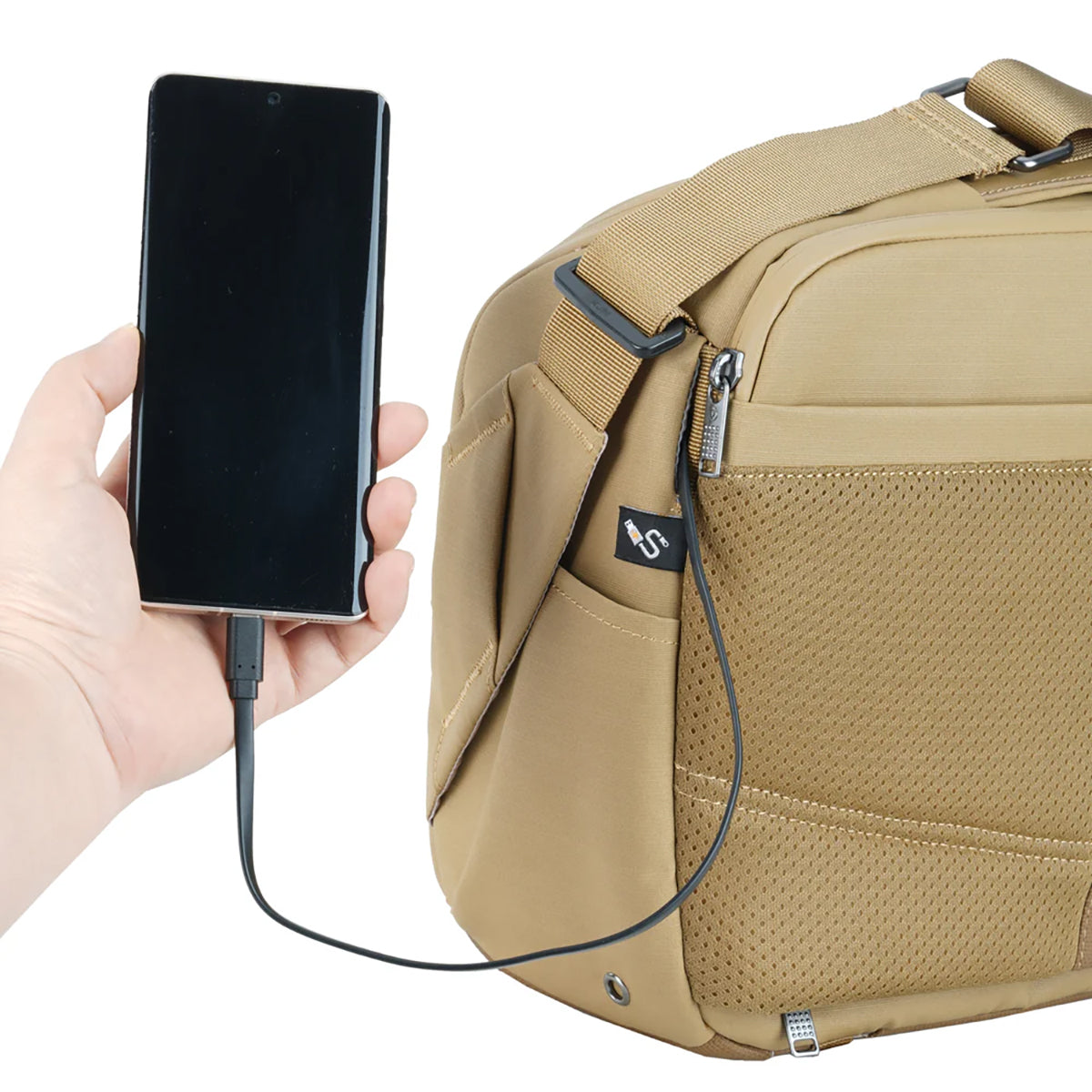 Vanguard VEO METRO S7 litres Shoulder Bag - Beige