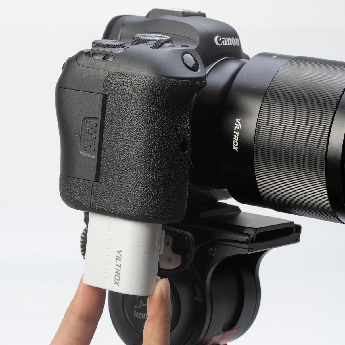 Viltrox LP-E6 2400mAh Lithium Camera Battery with USB-C Port for Canon Cameras