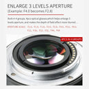 Viltrox Auto Focus Adapter, Canon EF lenses - SONY E-Mount Cameras +1 f-stop