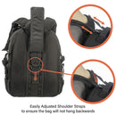 Jenova Niagra Series Professional Back-Pack - Medium - Black - 81248