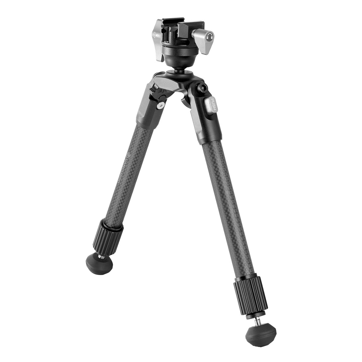 Vanguard EQ-PRECISION 2QSC Carbon Fiber Gun Bipod with Ball Head & Pic Rail – Perfect for Hunting & Target Shooting
