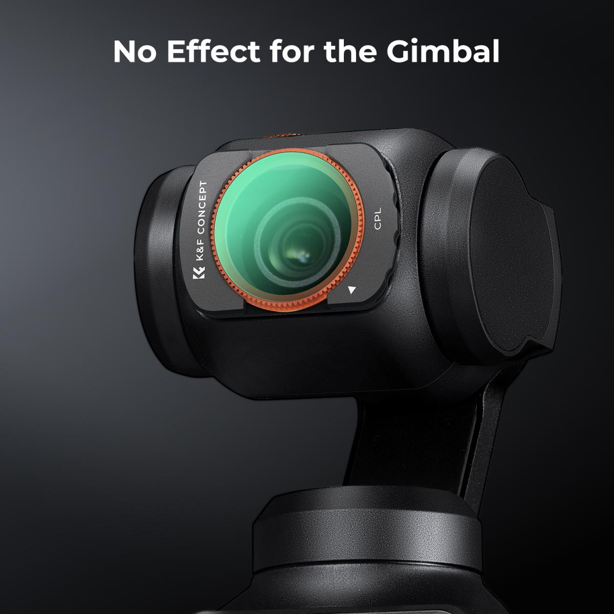K&F Concept CPL + ND4 + ND8 Filter Kit for DJI Osmo Pocket 3
