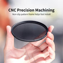 K&F 37mm Multicoated UV+CPL+ND4 Lens Filter Kit-Cleaning Cloth & Filter Bag