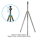 Jenova PRO.J Heavy Duty Professional Carbon Fibre Tripod 25kg Capacity Green 35851GN