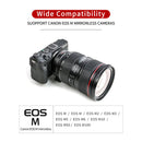 Viltrox Lens Adaptor - Canon EF & EF-S lens to Canon EOS M Camera +1 f-stop