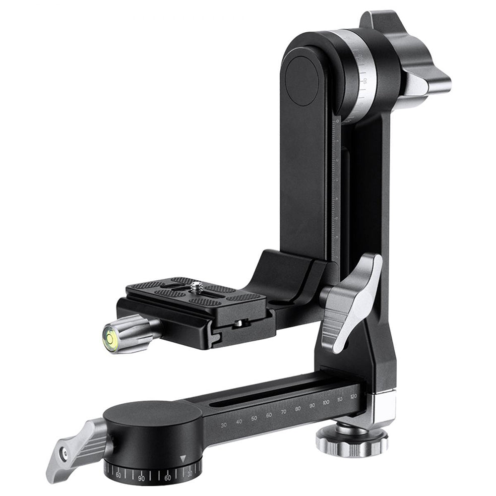 K&F Professional CNC Aluminium Alloy Tripod Gimbal Head Black - KF31-052