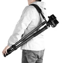 Vanguard Endeavour L 263CGM Carbon Shooting Tripod with GM-70 Rifle Clamp