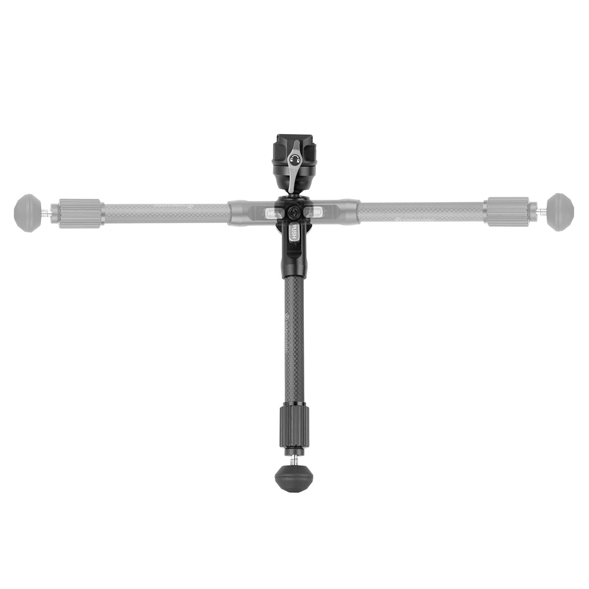 Vanguard EQ-PRECISION 2QSC Carbon Fiber Gun Bipod with Ball Head & Pic Rail – Perfect for Hunting & Target Shooting