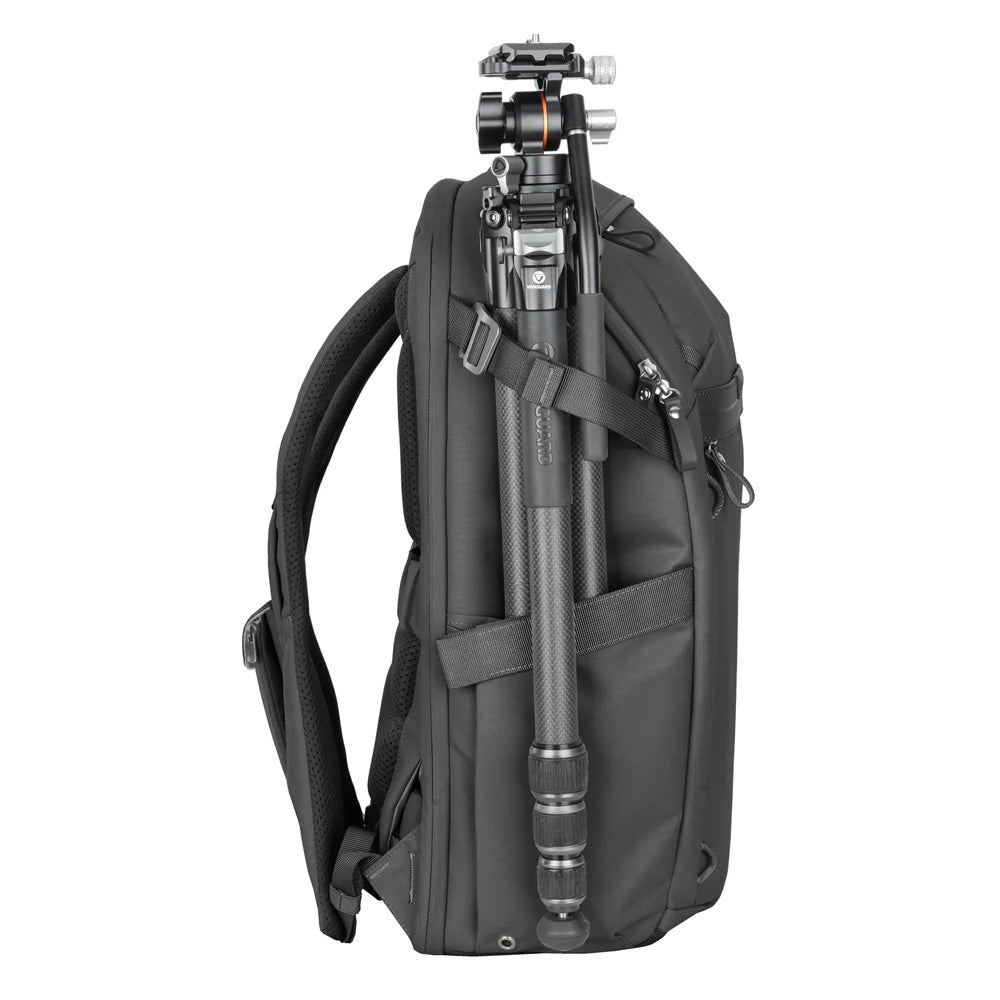 Vanguard VEO Metro 25L Camera & Everyday Backpack with 16" Laptop Compartment – Black