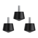 K&F Concept Universal 3 Piece Anti-Slip Rubber Tripod Feet Replacements KF31.050