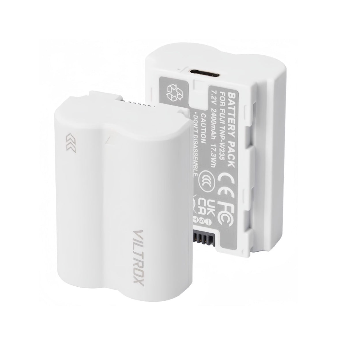 Viltrox TNP-W235 17.3Wh 7.2V 2400mAh Lithium-Ion Camera Battery Compatible with Fujifilm Cameras