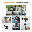 K&F Multi-Functional Super Camera Clamp with Ballhead Magic Arm MS13