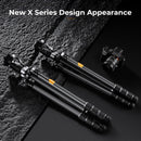 K&F Concept X Series Carbon Fibre Tripod X254C4 with BH-30 Head – Grey & Black