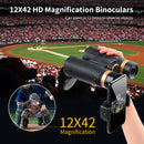 K&F Concept 12x42 BAK4 Binoculars German Schott AG Superior Optics-KF33-011