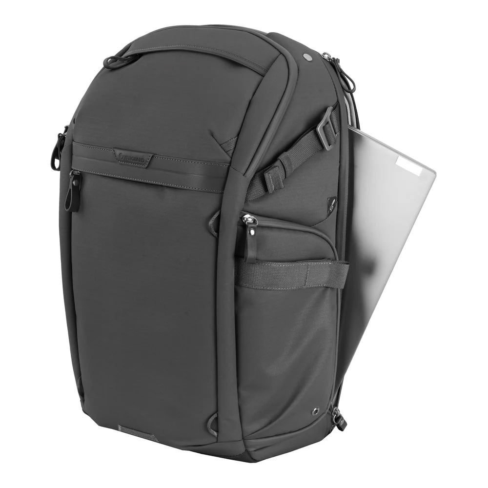 Vanguard VEO Metro 25L Camera & Everyday Backpack with 16" Laptop Compartment – Black