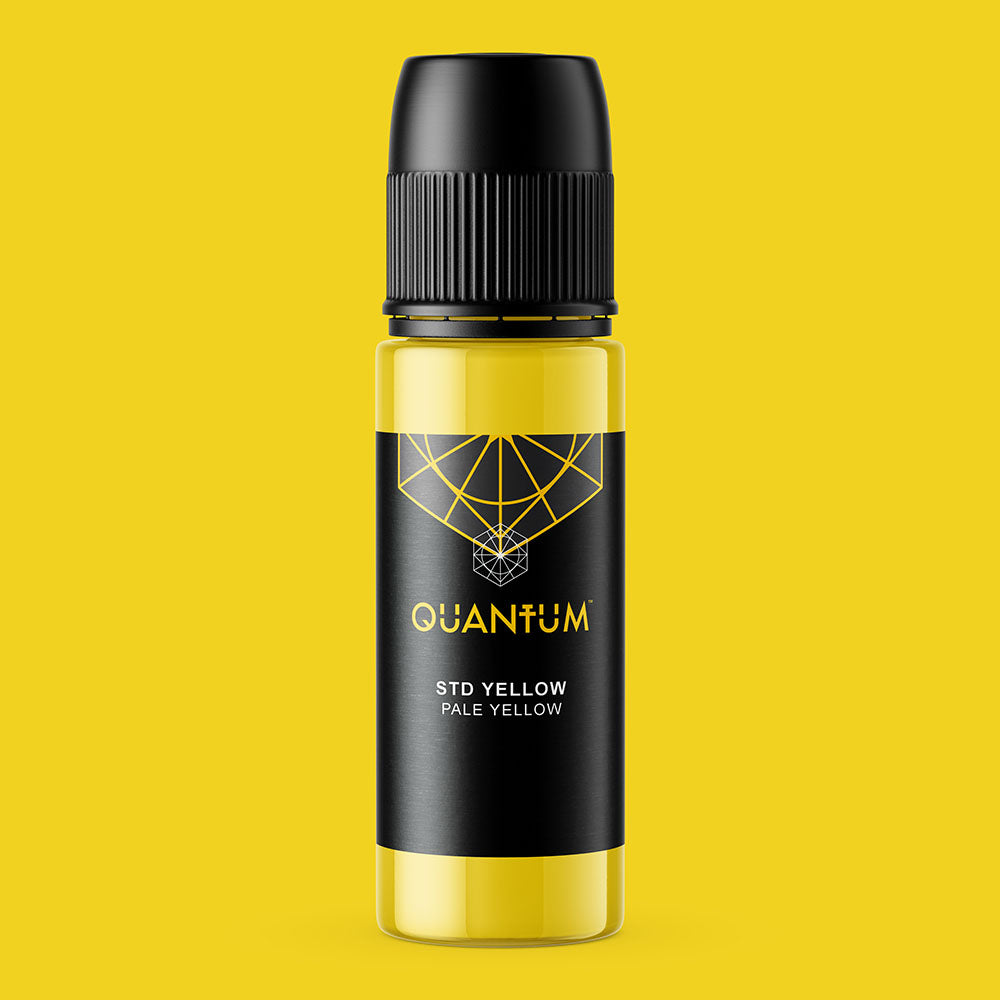 Quantum Premium Tattoo Ink - 1oz STD Yellow (30ml)