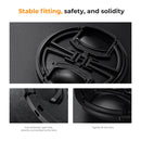 K&F Concept 82mm Center Pinch Lens Cap Kit with 2x Lens Cloths & Attachment Strap