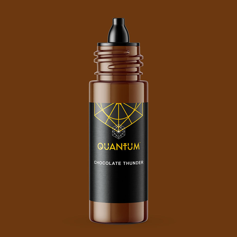 Quantum Premium Tattoo Ink - 1oz Chocolate Thunder (30ml)