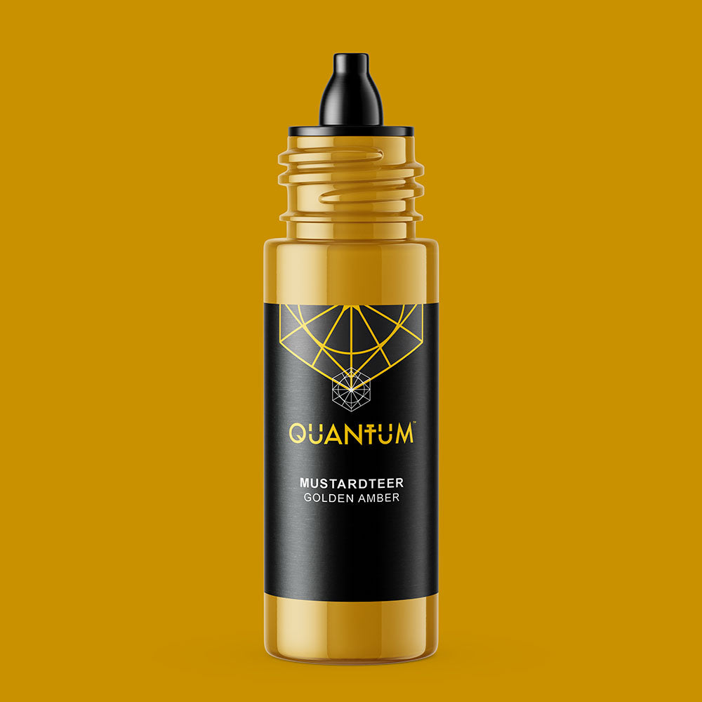 Quantum Premium Tattoo Ink - 1oz Mustardteer (30ml)