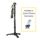 Vanguard Veo 2S AM-234TR Aluminum Monopod, Smartphone Holder & Bluetooth