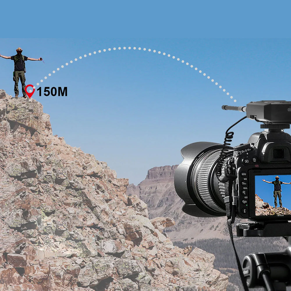 CKMOVA UHF Dual-Channel Wireless Mic System 2 X Transmitters with Audio Recorders & 1X Receiver VOCAL-MV4