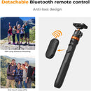 K&F Concept MS08 Phone Selfie Stick With BT Remote + GoPro Adapter Tripod