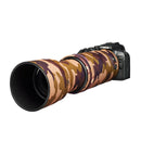 easyCover Lens Oak for Canon RF 100-400mm F/5.6-8 IS USM - Brown Camouflage | Neoprene Lens Cover