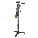 Vanguard VEO 2S CM-264TBP 120T Monopod + Ball/Pan Head & Foldable Tri-feet
