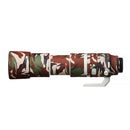 easyCover Lens Oak for Canon RF 200-800mm F/6.3-9 IS - Green Camouflage | Neoprene Lens Cover