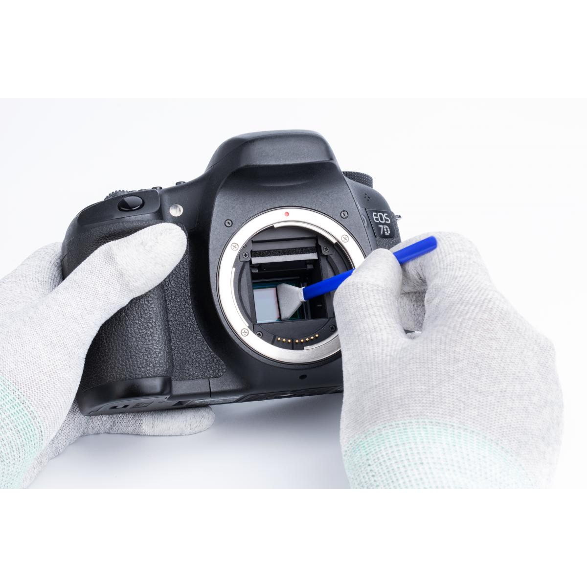 K&F Concept 10 Swab 16mm APS-C Camera Sensor Cleaning Kit + 20ml Cleaning Fluid