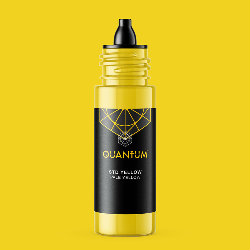Quantum Premium Tattoo Ink - 1oz STD Yellow (30ml)