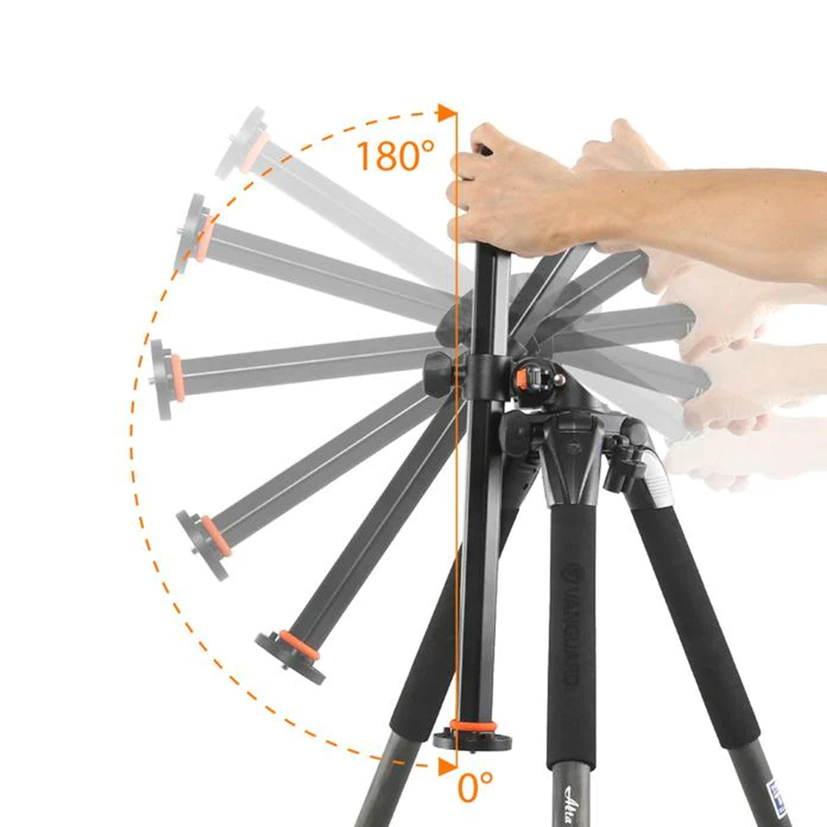 Vanguard Alta PRO 263AGH Aluminium Tripod With Pistol Grip Ball Head and Overhead Arm