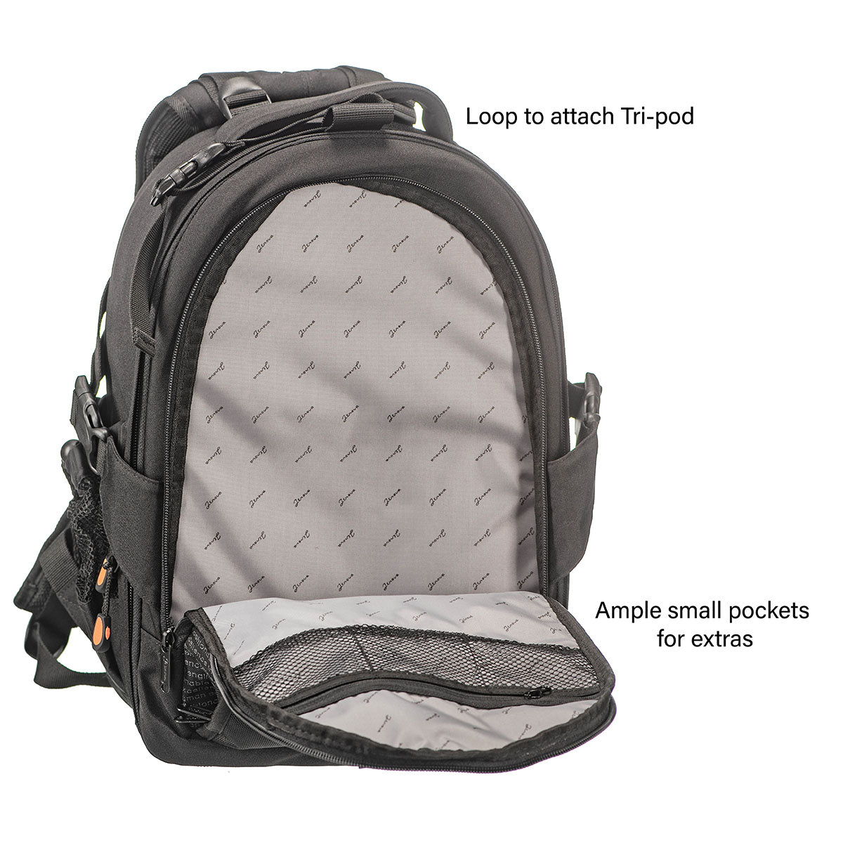 Jenova Niagra Series Professional Back-Pack - Medium - Black - 81248