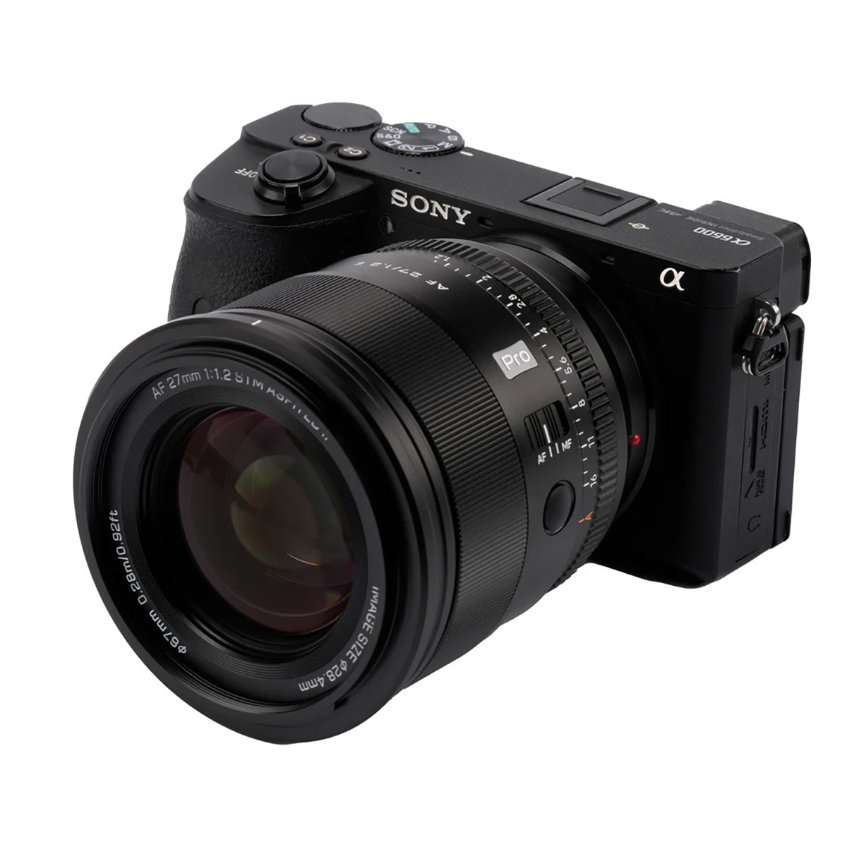 Viltrox Auto Focus 27mm f1.2E PRO Prime Lens Sony APS-C E-Mount VL-AF2712-E