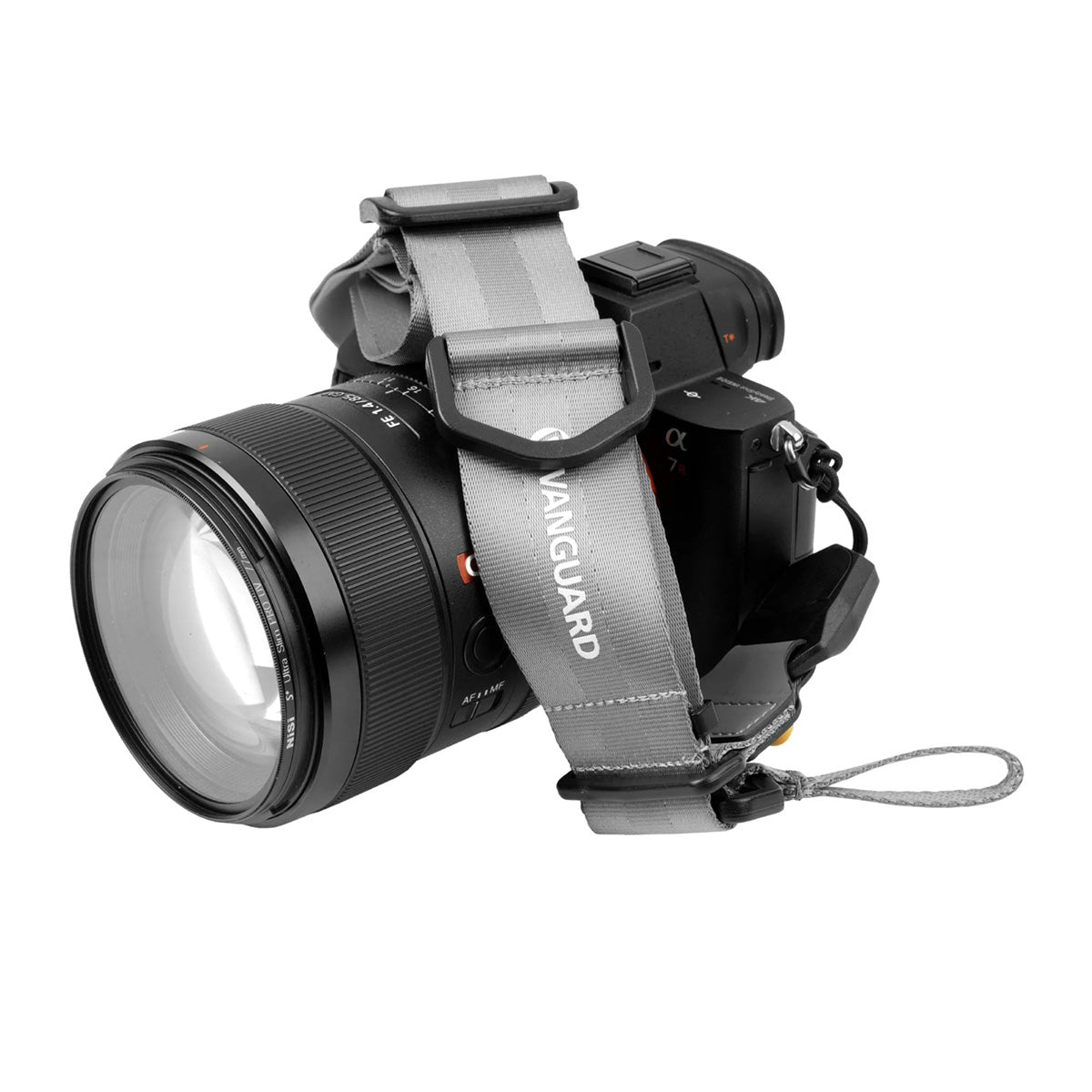 Vanguard Connect Quick NS38 Camera & Binocular Neck Strap with Quick Release – Grey
