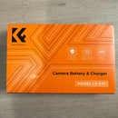 USED K&F Concept Dual LP-E17 Battery + Charger Kit for Canon Cameras