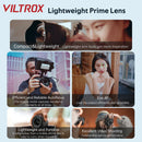 Viltrox 20mm f/2.8 Z AF Prime Lens for Nikon Z-Mount Full Frame Mirrorless Cameras