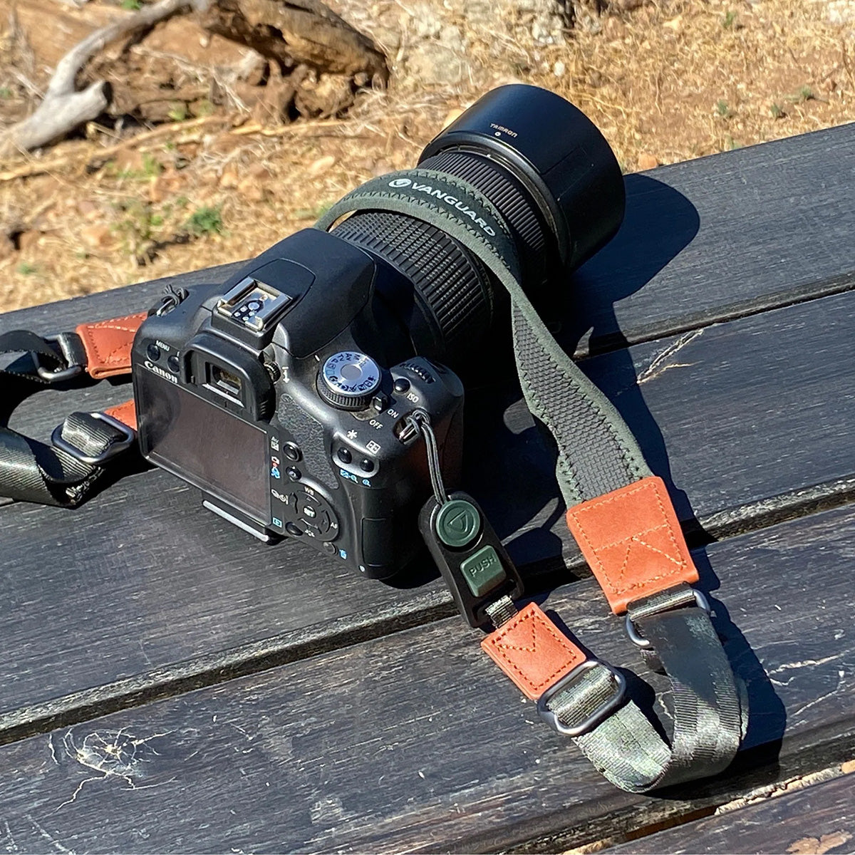 Vanguard VEO Optic Guard NS Neck Strap Green for Cameras & Binoculars