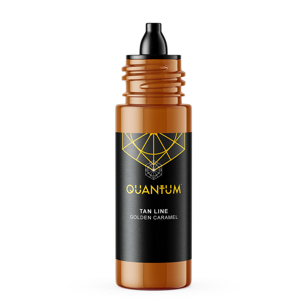 Quantum Premium Tattoo Ink - 1oz Tan Line (Golden Caramel) 30ml