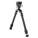 Vanguard EQ-PRECISION 2QSA Aluminium Gun Bipod with Ball Head & Pic Rail Mount – Ideal for Hunting and Target Shooting - Height:-26.5-36.5cm