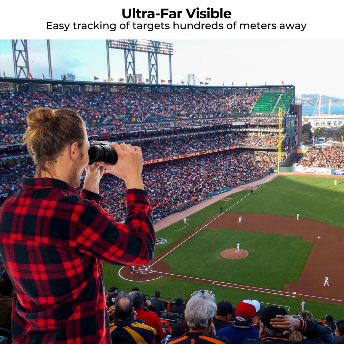 K&F Concept 10X42 HD IP66 Water Resistant Binoculars, BAK4 & Tripod Mount