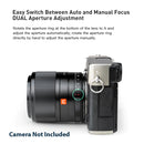 Viltrox AF 56mm f/1.4 XF STM APS-C Prime Lens for Fujifilm X-Mount Cameras