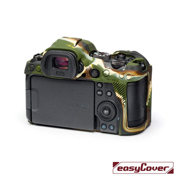 easyCover PRO Silicon Camera Protective Case for Canon R5/R6/R6II/R6III Camo ECCR5C