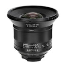 Irix 15mm Blackstone prime, manual focus wide angle lens for Canon DSLR's - IL-15BS-EF
